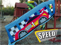 slide cover - race car