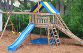 jungle fort swingset