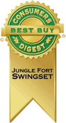 Jungle Fort Swing Set - A Consumers Digest BEST BUY